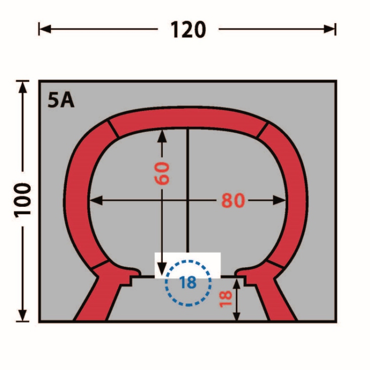 Tipo 5A - Pizzaoven pakket (geel)