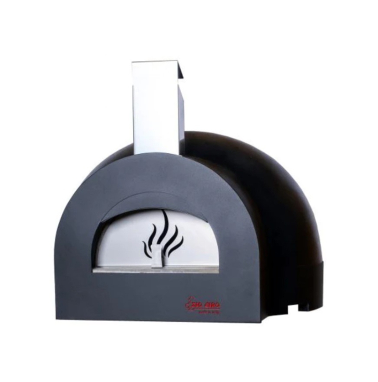 Subito Cotto zwart – 80 cm – houtgestookt 