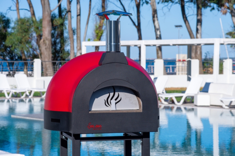 Subito Cotto rood – 80 cm – gasgestookt 