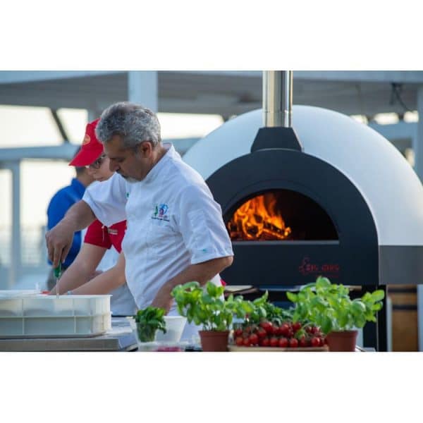 Subito Cotto zwart –100 cm – gasgestookt 