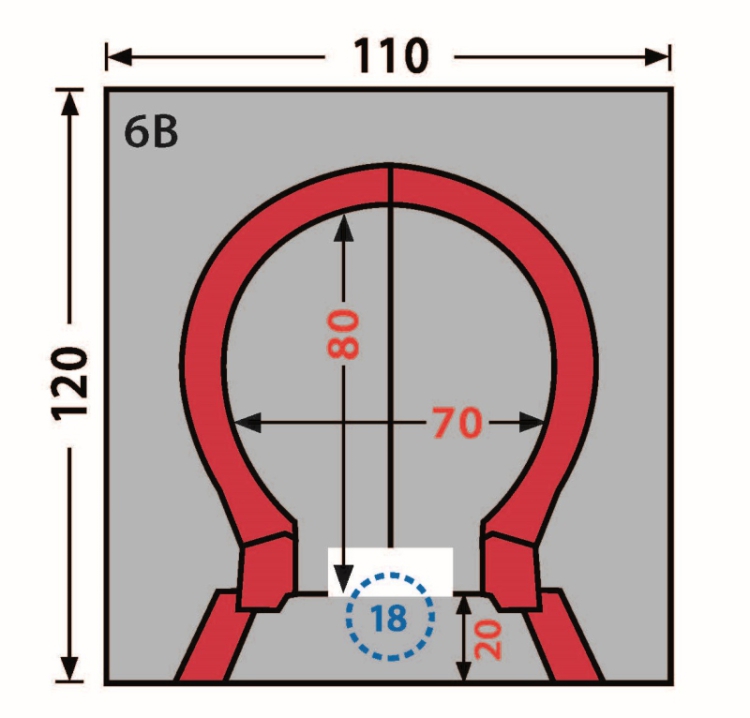 Tipo 6B - Pizzaoven pakket (geel)
