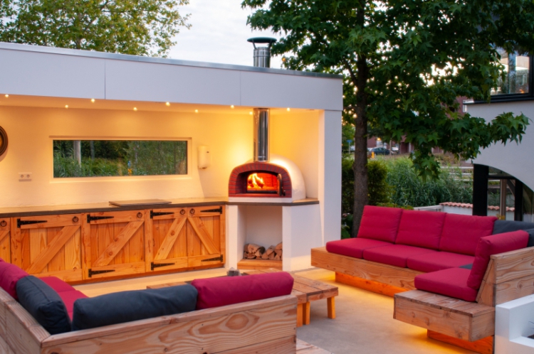 Tipo 6B - Pizzaoven pakket (rood)