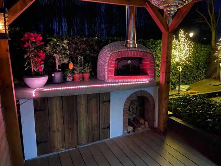 Tipo 15E - Pizzaoven pakket (Rood)