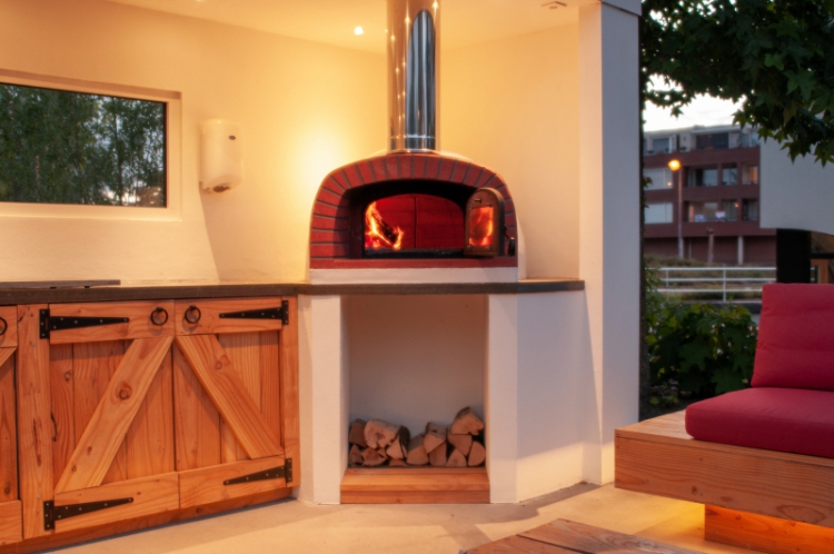 Tipo 15E - Pizzaoven pakket (Rood)