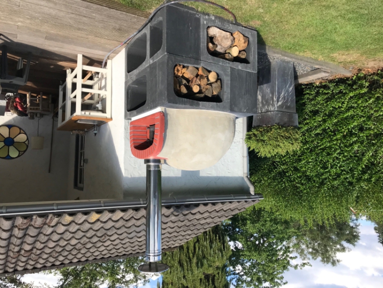 Tipo 8C - Pizzaoven pakket (rood)