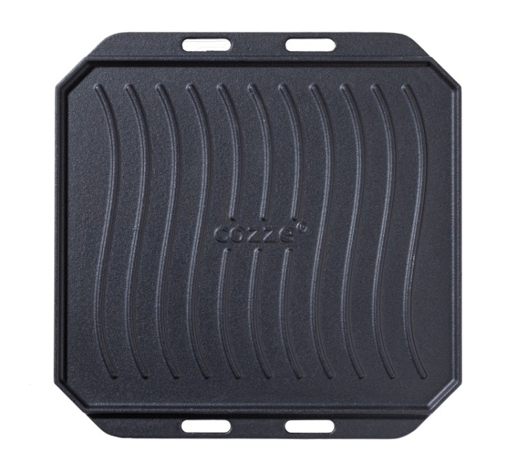 Pan met serveerplank - groot