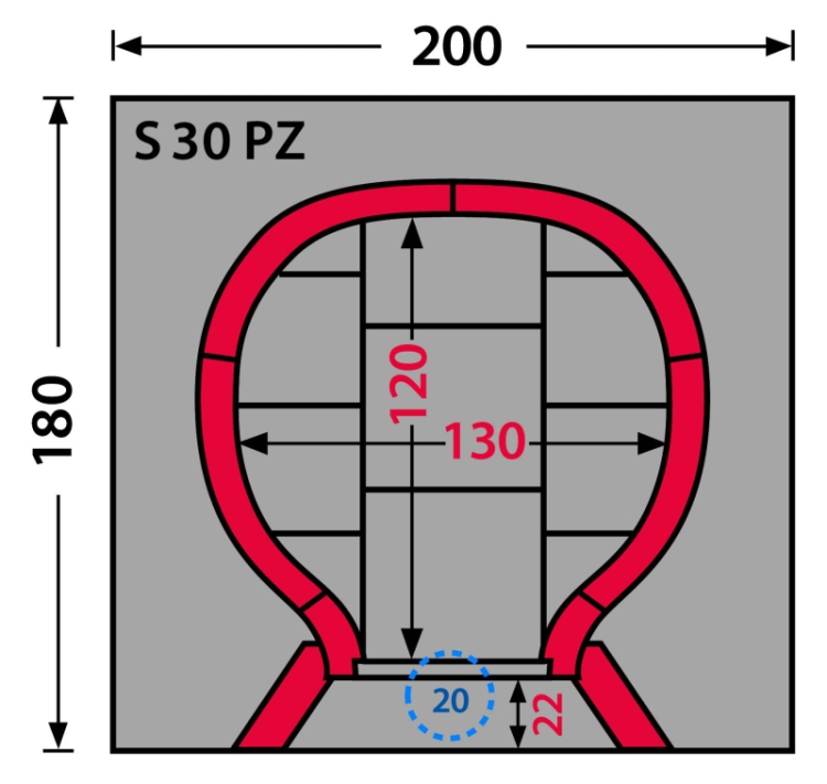 Tipo 30 Authentieke horeca pizzaoven