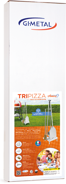 Scheppenset TRIPIZZA 90cm met standaard